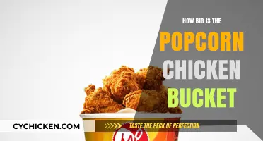 Popcorn Chicken Bucket Size: A Comprehensive Guide to Its Dimensions