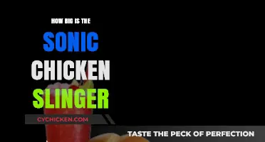 Sonic's Chicken Slinger Size: A Surprising Fast-Food Discovery