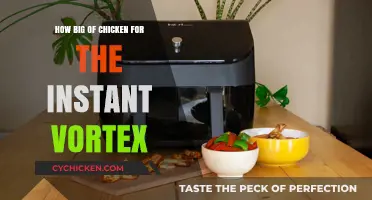 Perfect Chicken Size for Instant Vortex: A Cooking Guide