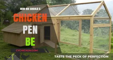 Ideal Chicken Pen Size: Space Requirements for Happy, Healthy Hens
