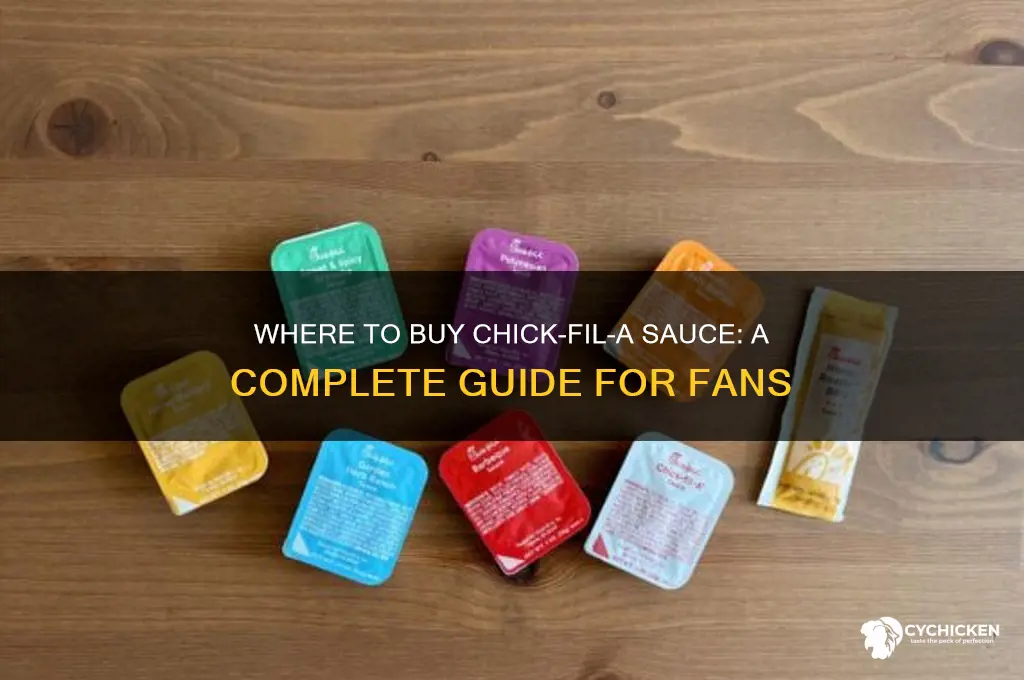 how can i buy chick fil a sauce