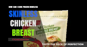 Delicious and Easy: Cooking Frozen Boneless Skinless Chicken Breast