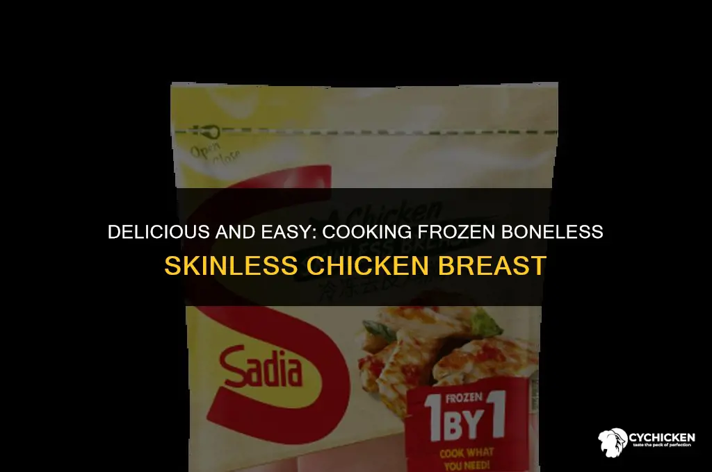 how can i cook frozen boneless skinless chicken breast