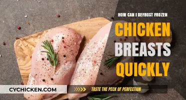 Quick Thaw: Safely Defrosting Chicken Breasts in a Hurry