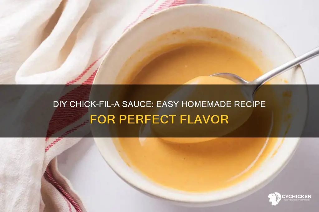 how can i make chick fil-a sauce at home