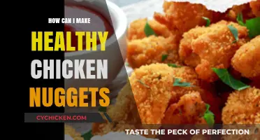 Crispy Homemade Healthy Chicken Nuggets Recipe for Guilt-Free Snacking
