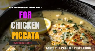 Perfect Lemon Sauce for Chicken Piccata: Easy Recipe Guide