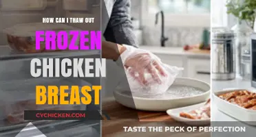 Safe and Speedy Thawing: Your Guide to Frozen Chicken Breast