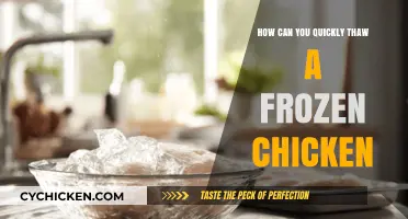 Rapid Thawing Techniques: Safely Defrost Your Frozen Chicken