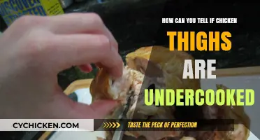 How to Tell If Chicken Thighs Are Undercooked: A Guide