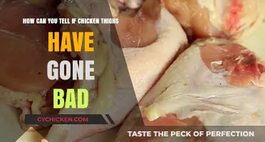 How to Spot Spoiled Chicken Thighs: Signs and Smells to Check