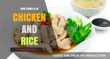 Carb Count in Chicken and Rice: A Nutritional Breakdown