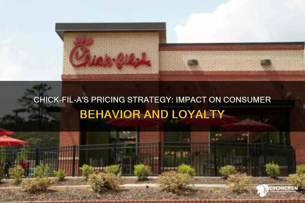 how chick fill a prices affect buyers