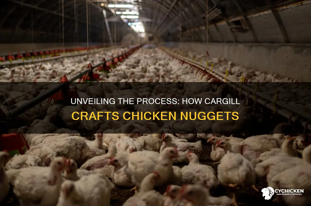 how chicken nuggets are made cargill