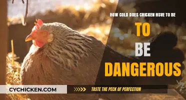 Chicken Safety: Cold Temperature Danger Zone
