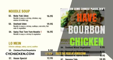 Why Chinese Restaurants Lack Bourbon Chicken