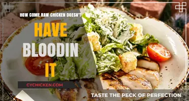 Why Doesn't Raw Chicken Have Blood?