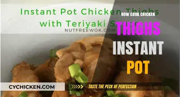 Instant Pot Chicken Thighs: Juicy, Flavorful, and Effortlessly Easy Recipe