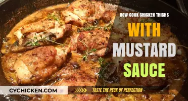Juicy Chicken Thighs with Tangy Mustard Sauce: Easy Recipe Guide