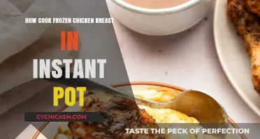 Instant Pot Frozen Chicken Breast: Quick, Easy, and Delicious!