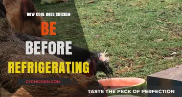 Cooling Chicken Safely: Optimal Temperature Before Refrigerating Explained