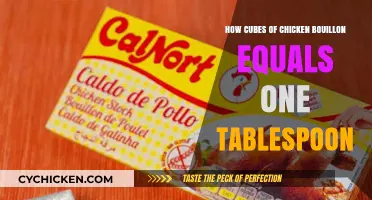 Chicken Bouillon Cubes to Tablespoon: Perfect Measurement Conversion Guide
