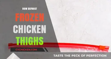 Quick & Safe Methods to Defrost Frozen Chicken Thighs