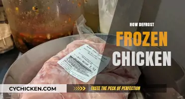 Safe and Speedy: The Ultimate Guide to Defrosting Frozen Chicken