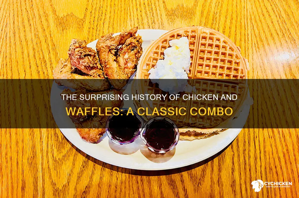 how did chicken and waffles become a thing