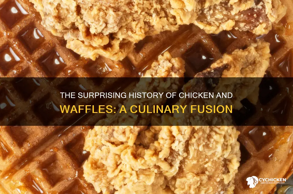 how did chicken and waffles come about