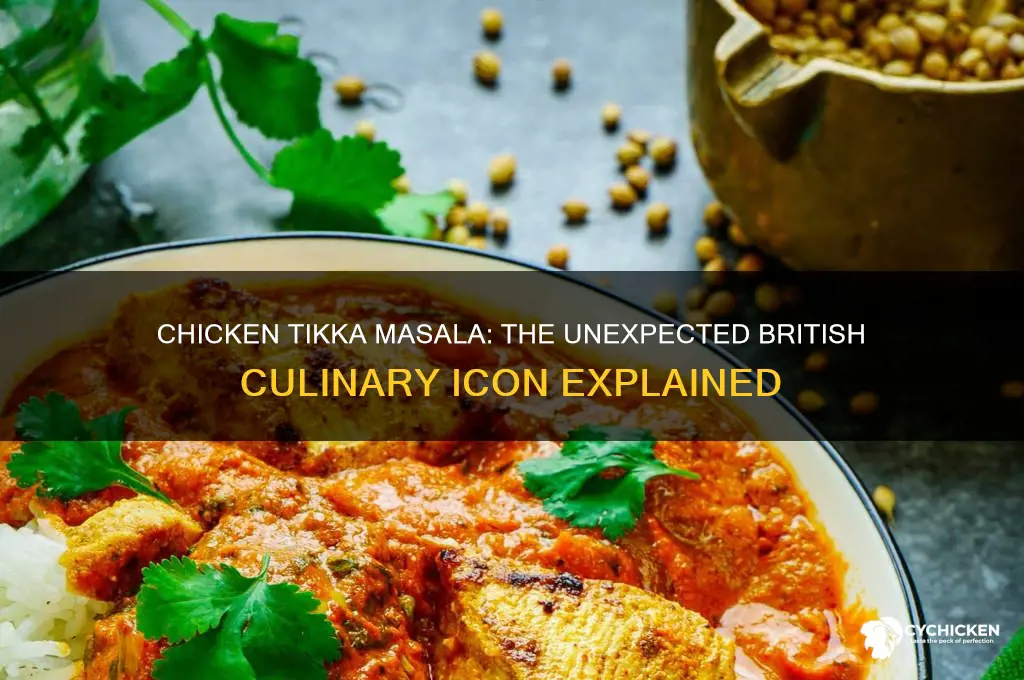 how did chicken tikka masala become british