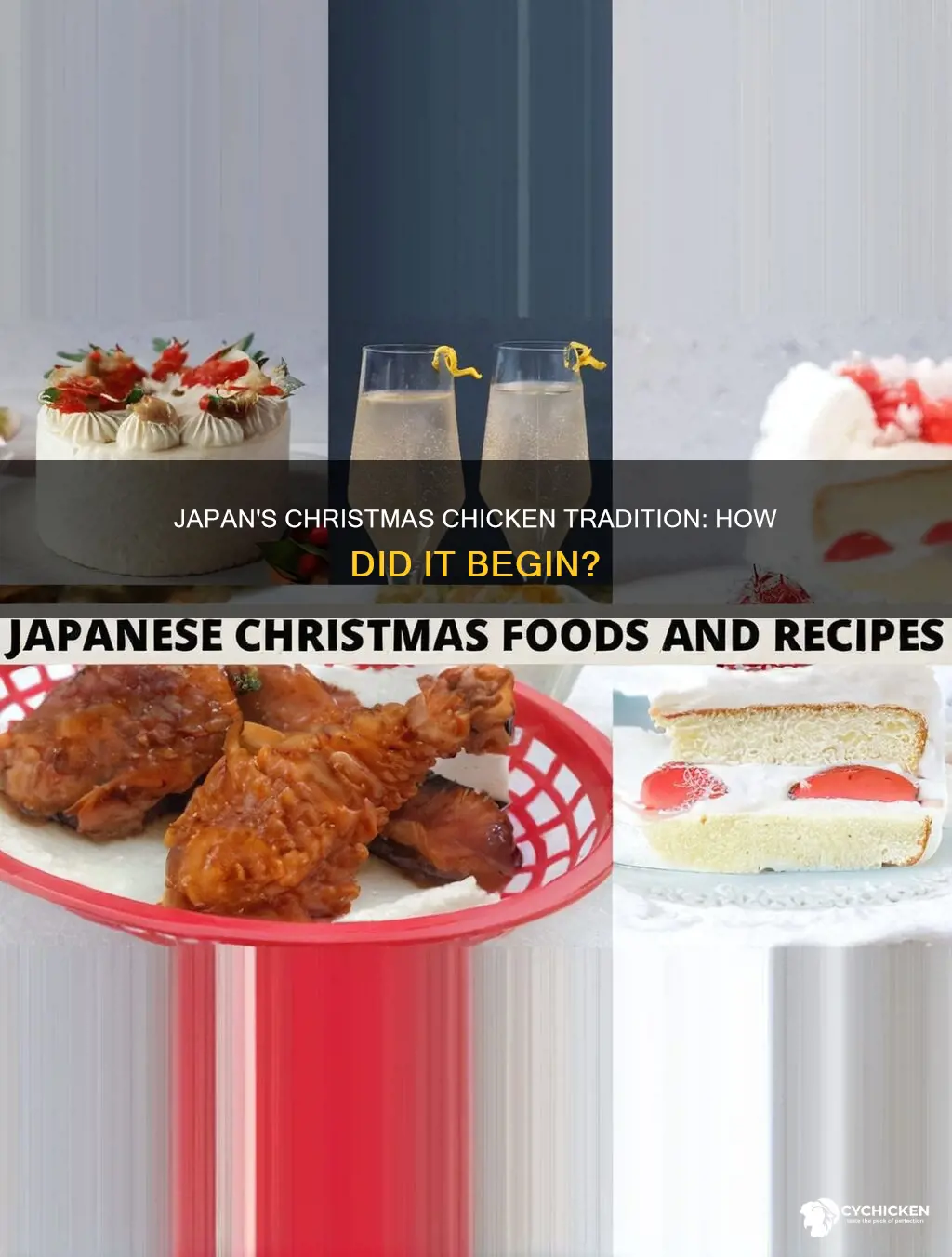 how did japan begin to have chicken for christmas