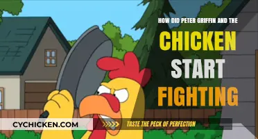 The Epic Tale of Peter Griffin and the Chicken's Feud