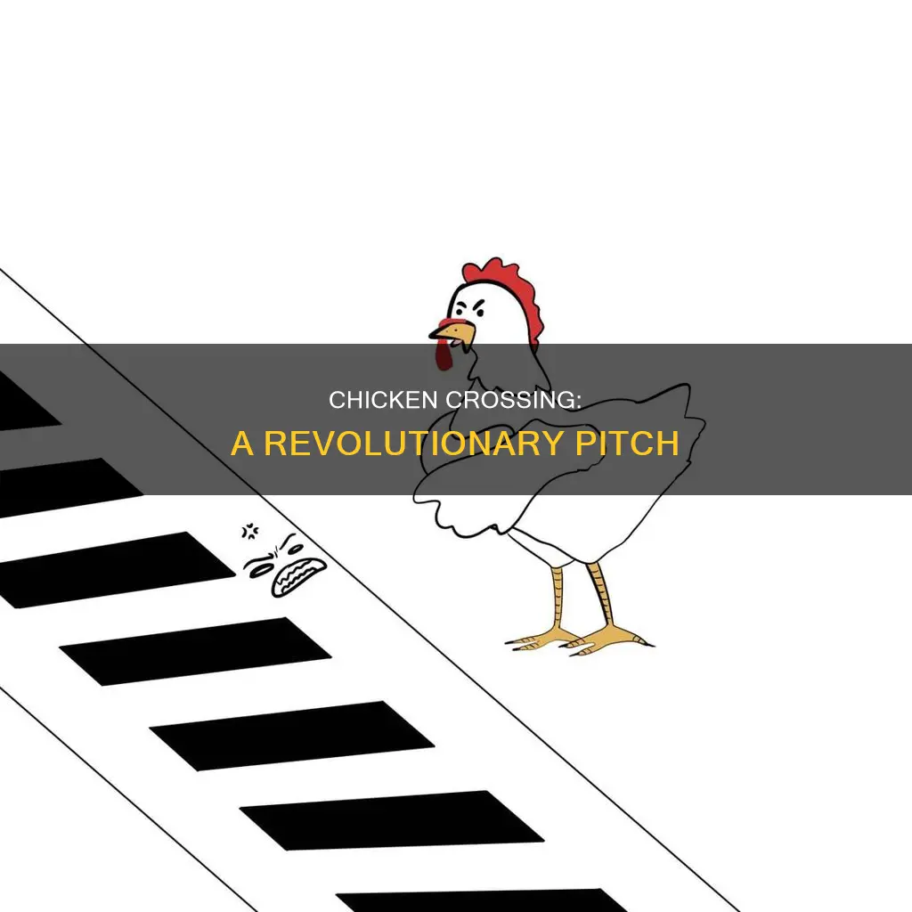 how did the boneless chicken cross the road pitch