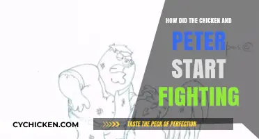 The Unexpected Brawl: How Chicken and Peter's Feud Began