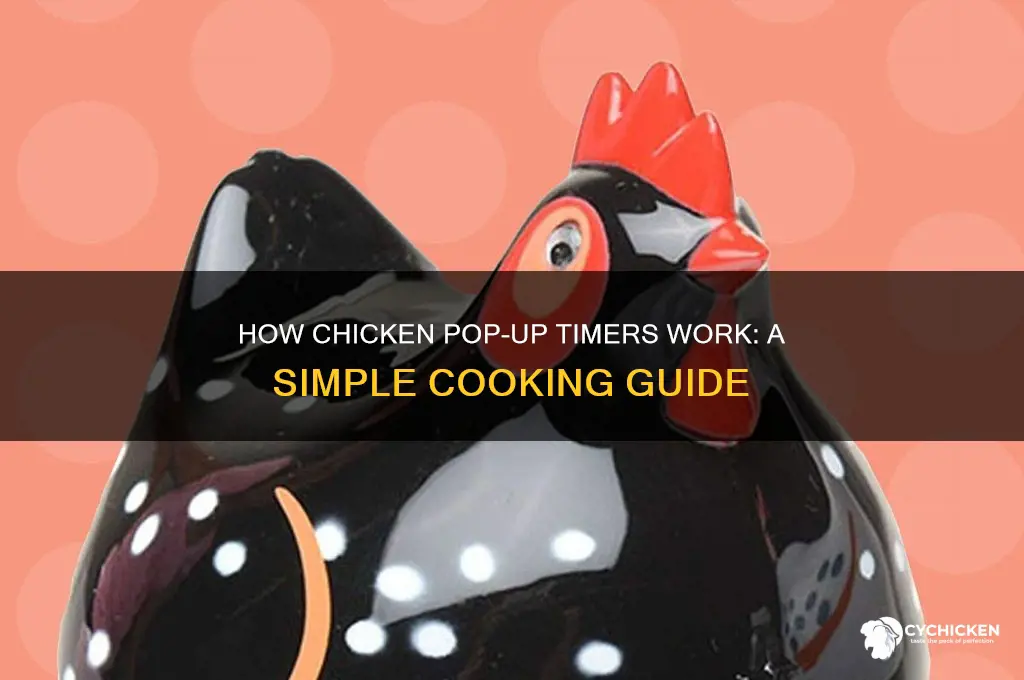 how do chicken pop up timers work