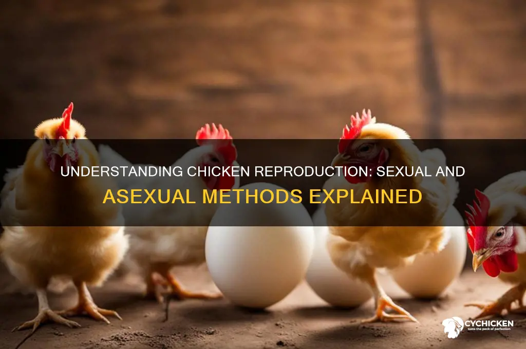 how do chicken reproduce sexually or asexually