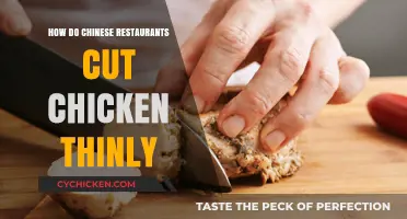 Mastering Thinly Sliced Chicken: Chinese Restaurant Techniques Revealed