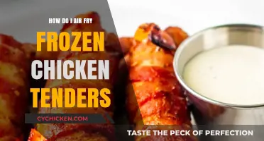 Crispy and Juicy: Air-Frying Frozen Chicken Tenders to Perfection