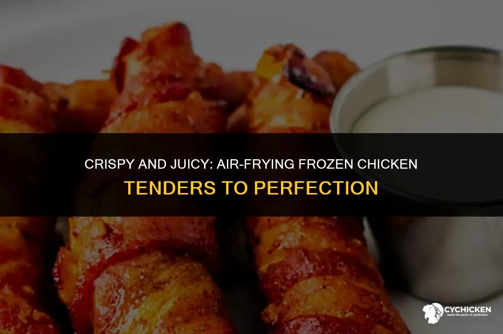how do i air fry frozen chicken tenders