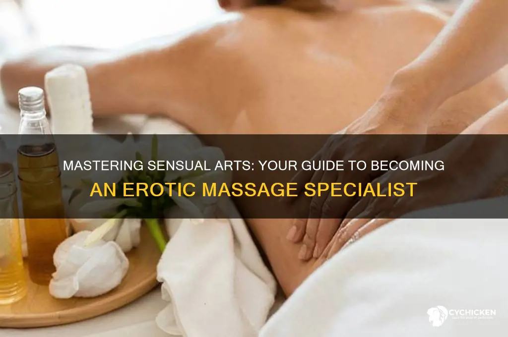 how do i become an erotic massage chick