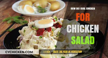 Perfectly Poached: A Guide to Boiling Chicken for Salad