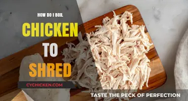 Perfectly Shredded Chicken: Simple Boiling Techniques for Tender Results