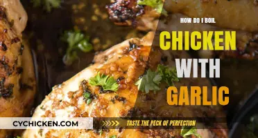 Garlic-Infused Boiled Chicken: Simple Steps for Flavorful, Tender Results