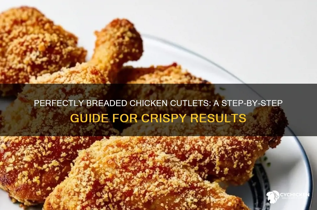how do i bread chicken for cutlets