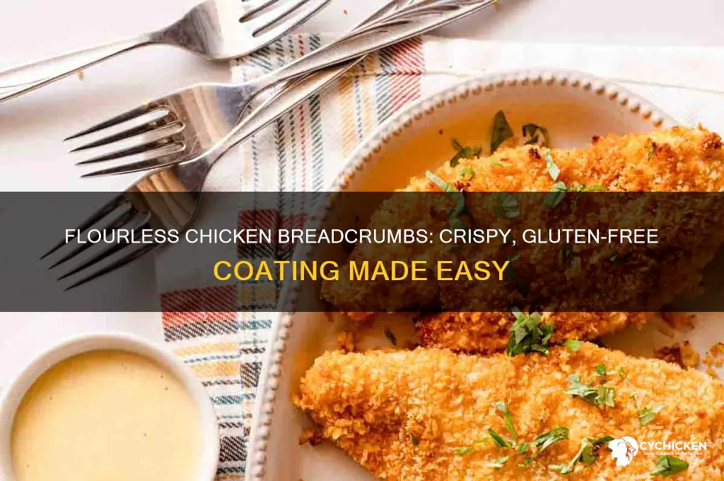 how do i bread chicken without flour