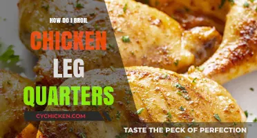 Perfectly Broiled Chicken Leg Quarters: Tips for Juicy, Crispy Results