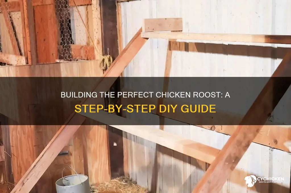 how do i build a chicken roost