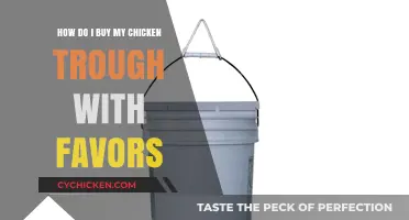 Buying Chicken Feeders: Using Favors to Purchase Your Chicken Trough
