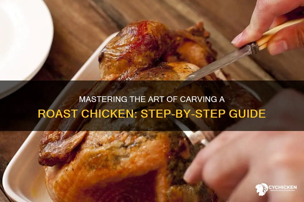 how do i carve a roast chicken